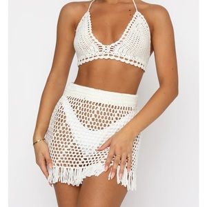 White Fox Boutique Private Island Crochet Set